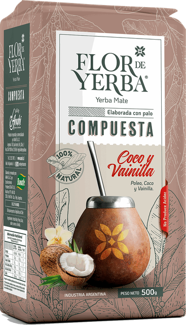 Flor de Yerba Coco y Vainilla