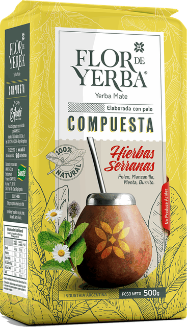 Flor de Yerba Hierbas Serranas